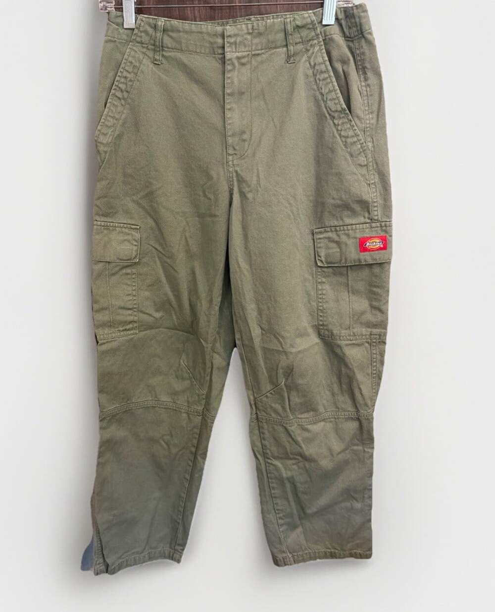 Olive Green Cargo Pants Girls 5 W27/L27 Military Skate Hunt Hike Camp Explore